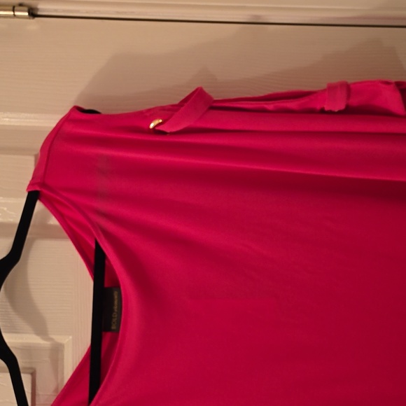 BOLD ELEMENTS BRAND WOMENS PLUS SIZE PINK "COLD SHOULDER" TOP SIZE 3X - Picture 5 of 16
